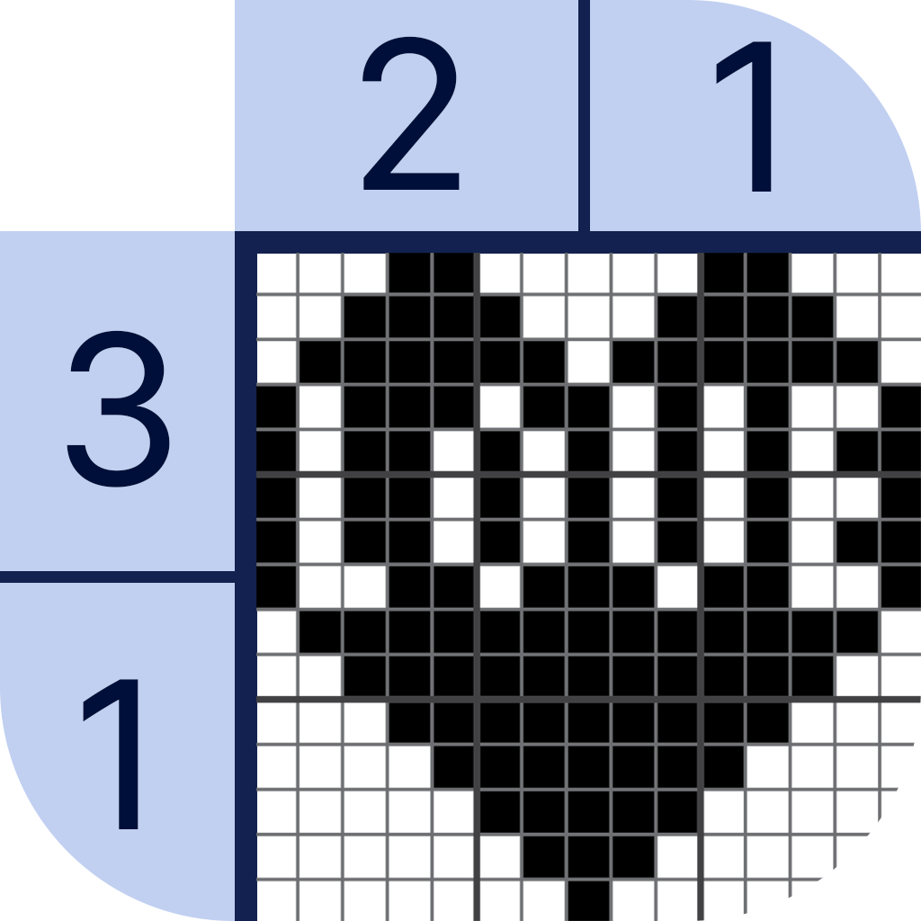 Picture Cross Logic Puzzle Icon